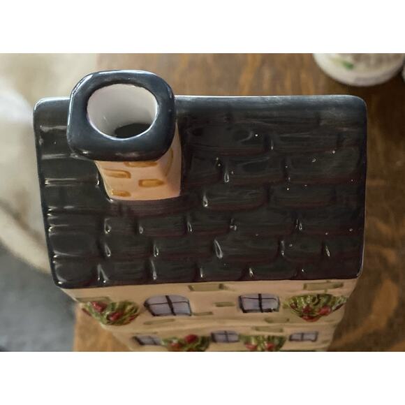 Vintage Bella Casa By Ganz 3 Story Wall Decor 3D Cottage 2 Piece Hanging Plant - Picture 6 of 9